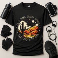Funny On Dark Deserts Highway Classic Cool Wind In My Hair Cooling Performance Crew T-Shirt