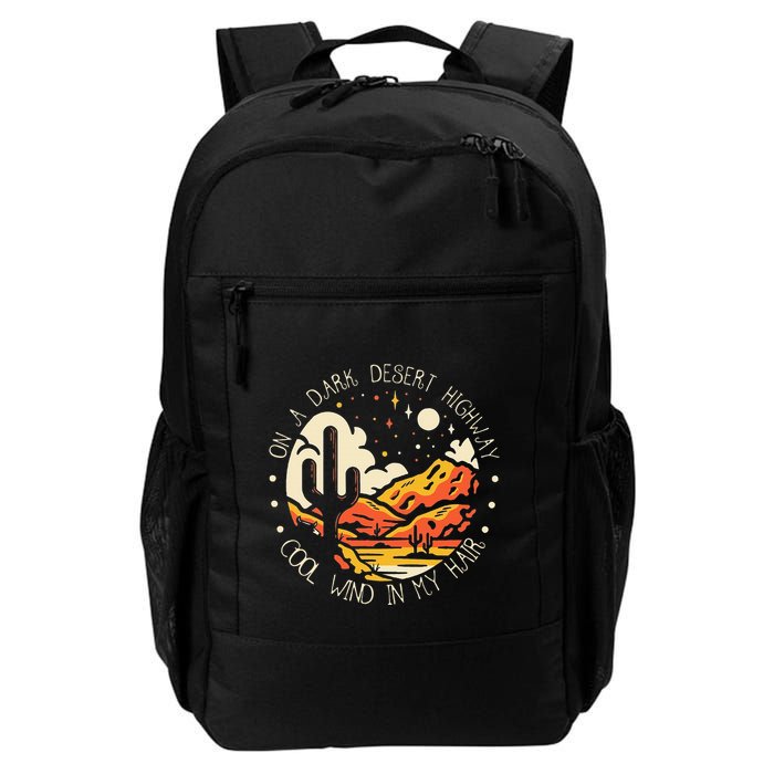 Funny On Dark Deserts Highway Classic Cool Wind In My Hair Backpack