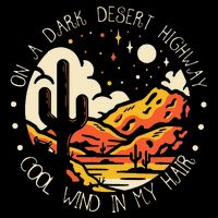Funny On Dark Deserts Highway Classic Cool Wind In My Hair Wool Snapback Cap