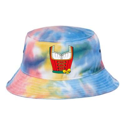 Funny Oktoberfest Dirndl Costume Tie Dye Newport Bucket Hat