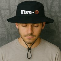 Five O Donut Funny Cop Bucket Hat