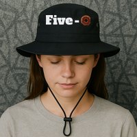 Five O Donut Funny Cop Bucket Hat
