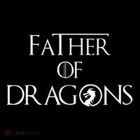 Father Of Dragons Fathers Day Best Gift For Dad Tall T-Shirt