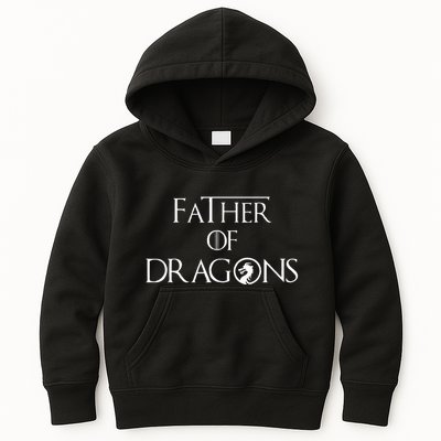 Father Of Dragons Fathers Day Best Gift For Dad Kids Hoodie