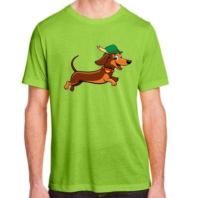 Funny Oktoberfest Dachshund Adult ChromaSoft Performance T-Shirt