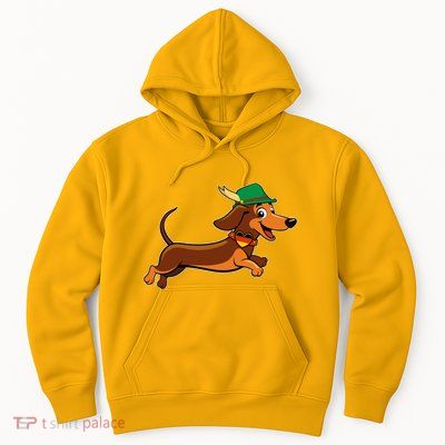 Funny Oktoberfest Dachshund Hoodie