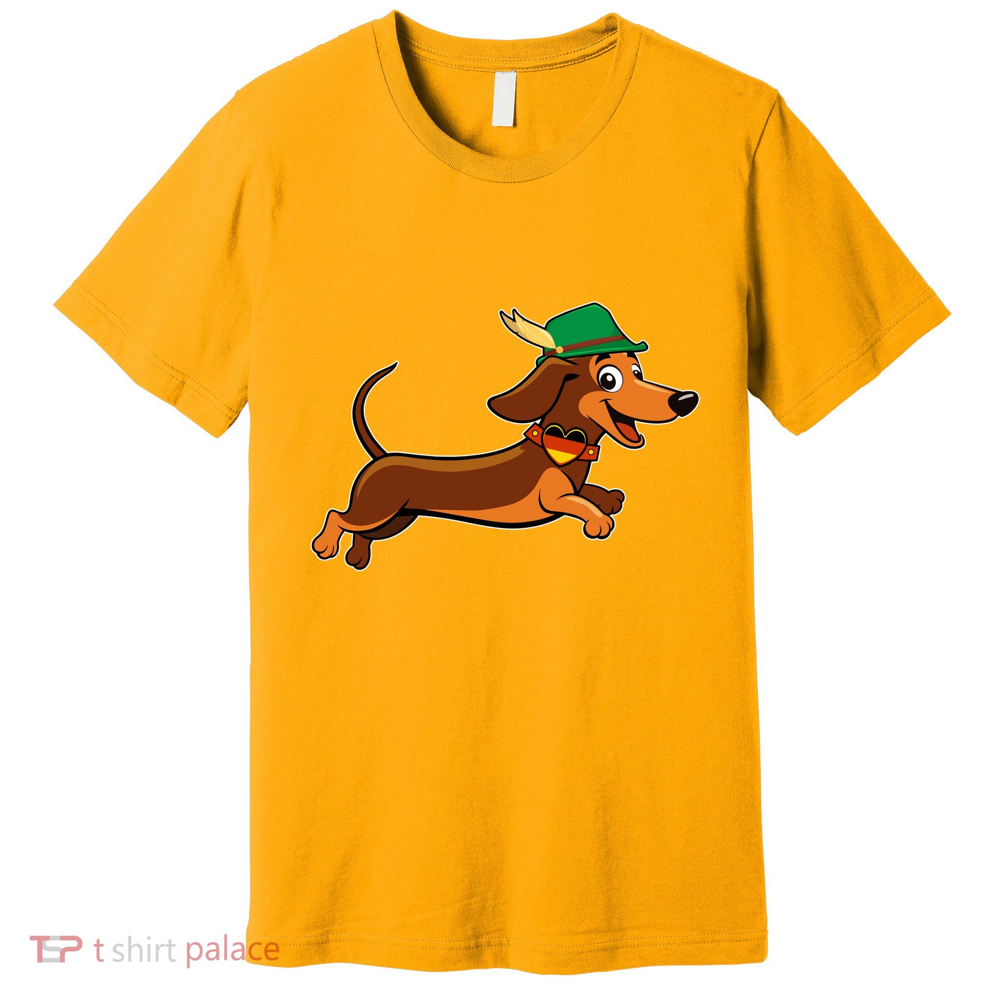 Funny Oktoberfest Dachshund Premium T-Shirt