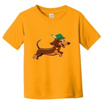 Funny Oktoberfest Dachshund Toddler T-Shirt