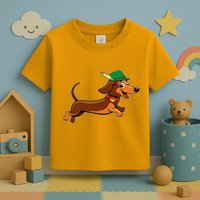 Funny Oktoberfest Dachshund Toddler T-Shirt