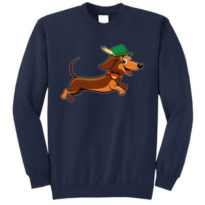 Funny Oktoberfest Dachshund Tall Sweatshirt