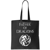 Father Of Dragons Fathers Day Tote Bag