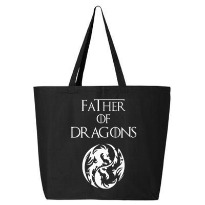 Father Of Dragons Fathers Day 25L Jumbo Tote