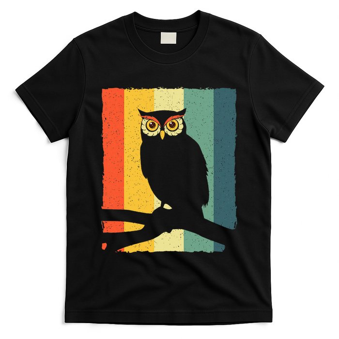 Funny Owls Design For Women Animal Lover Night Owl T-Shirt