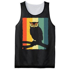 Funny Owls Design For Women Animal Lover Night Owl Mesh Reversible Basketball Jersey Tank