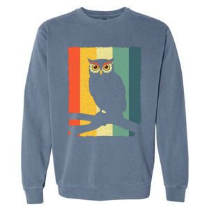 Funny Owls Design For Women Animal Lover Night Owl Garment-Dyed Sweatshirt