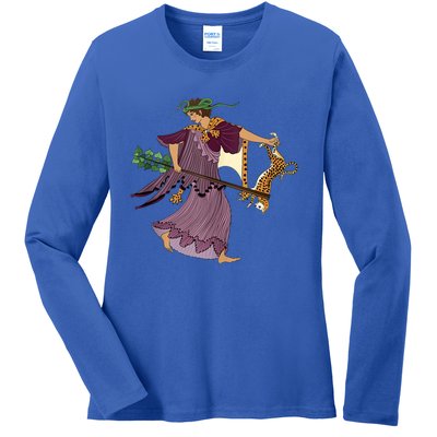 Follower Of Dionysos: Maenad Ladies Long Sleeve Shirt