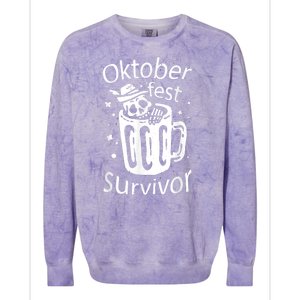 Fun Oktoberfest Design For Oktoberfest Lovers Colorblast Crewneck Sweatshirt