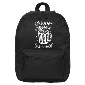 Fun Oktoberfest Design For Oktoberfest Lovers 16 in Basic Backpack