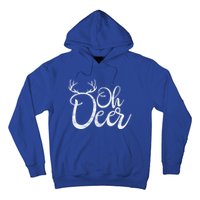 Funny Oh Deer Christmas Deer Xmas Vacation Cute Gift Hoodie