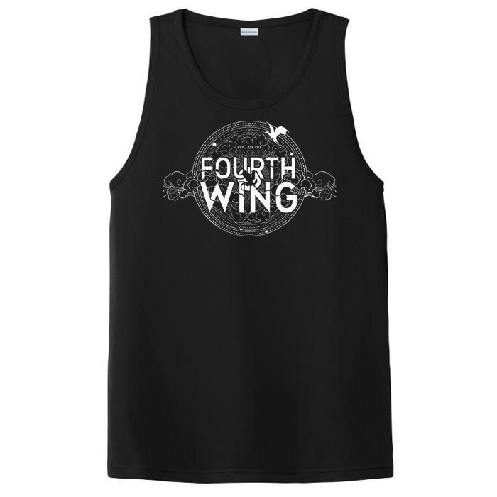 Fly Or Die Fourth Wing Funny Dragon PosiCharge Competitor Tank