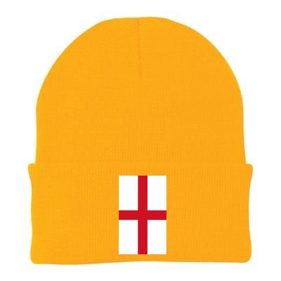 Flag Of England Knit Cap Winter Beanie