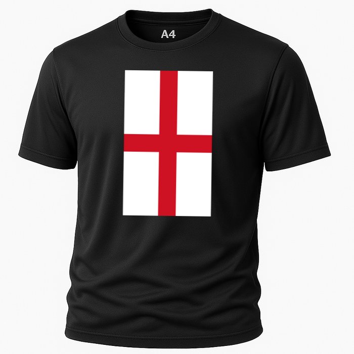 Flag Of England Cooling Performance Crew T-Shirt
