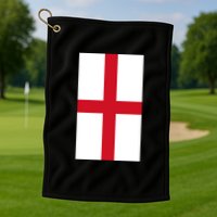 Flag Of England Golf Towel