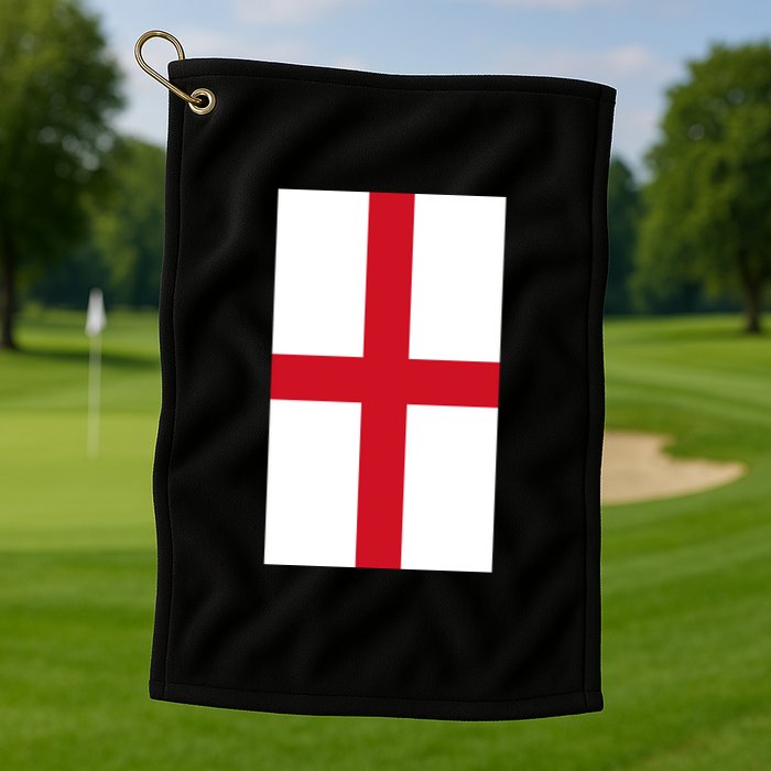 Flag Of England Golf Towel