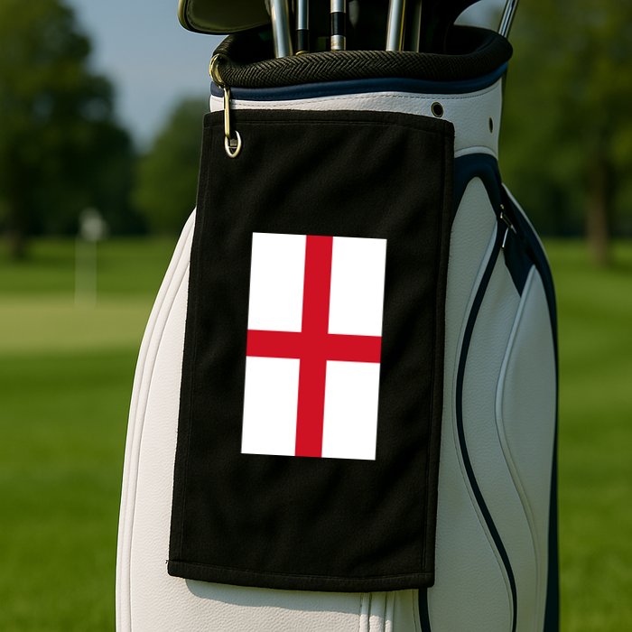 Flag Of England Golf Towel
