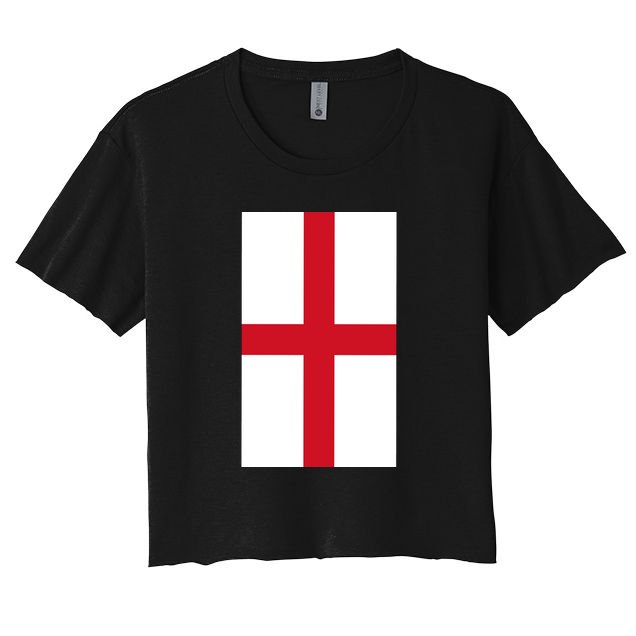 Flag Of England Crop Top
