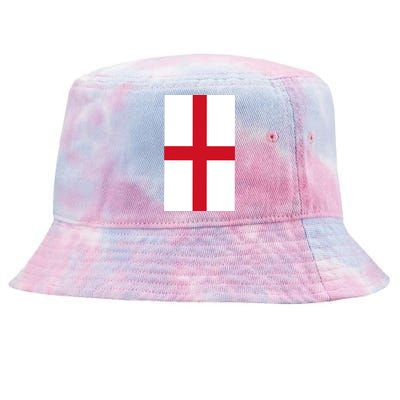 Flag Of England Tie-Dyed Bucket Hat