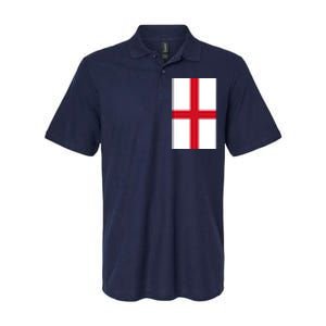 Flag Of England Softstyle Adult Sport Polo