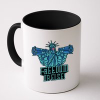 Freedom Or Else Statue Of Liberty Mug