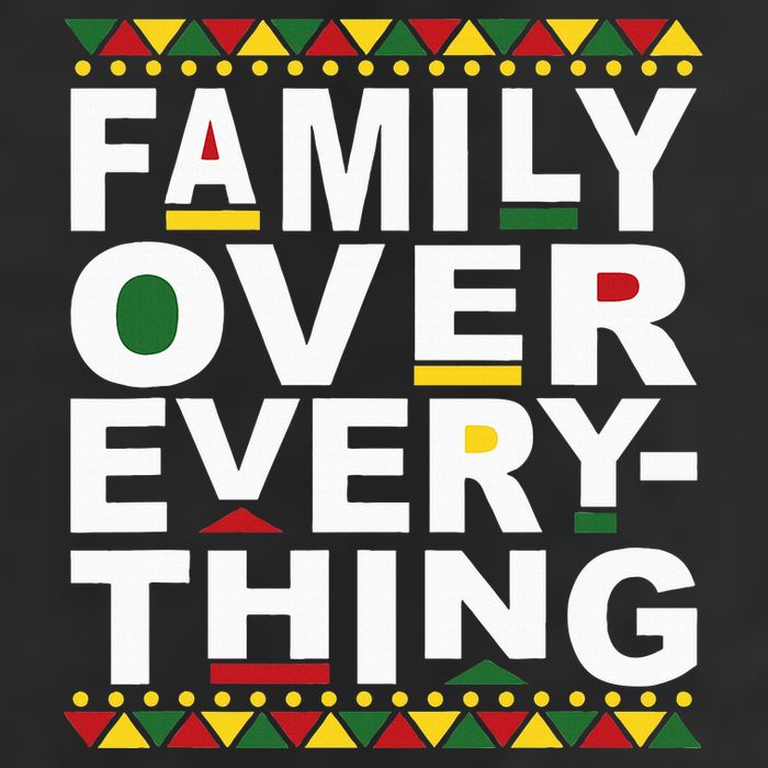 Family Over Everything Matching Reunion Family Picture 7 Panel Mesh Trucker Snapback Hat