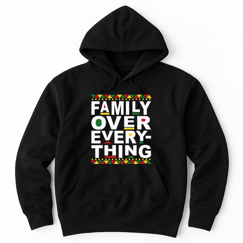 Family Over Everything Matching Reunion Family Picture Hoodie