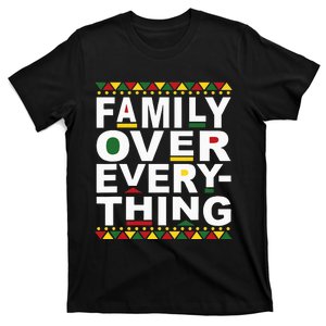 Family Over Everything Matching Reunion Family Picture T-Shirt