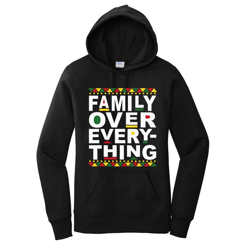 Family Over Everything Matching Reunion Family Picture Women's Pullover Hoodie