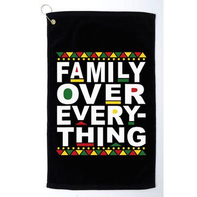 Family Over Everything Matching Reunion Family Picture Golf Towel