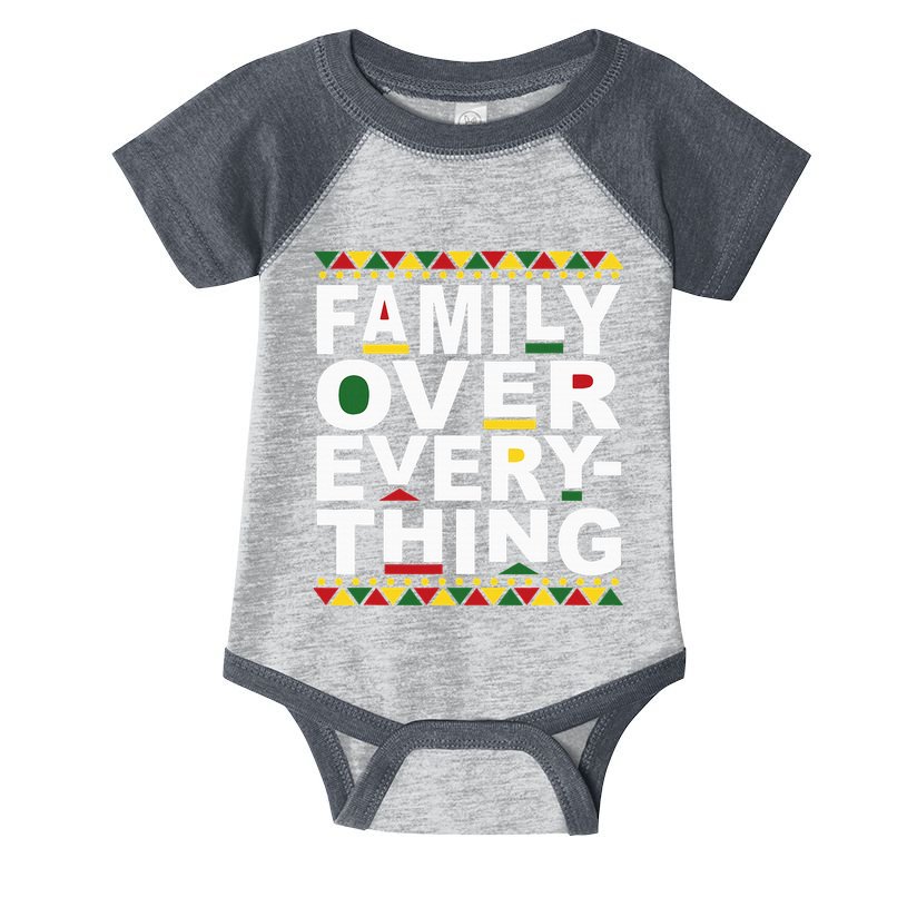 Family Over Everything Matching Reunion Family Picture Infant Baby Jersey Bodysuit