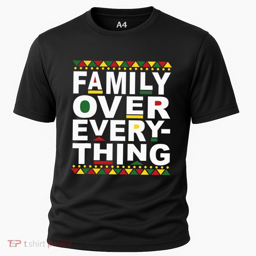 Family Over Everything Matching Reunion Family Picture Performance Shirt