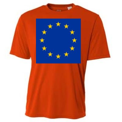 Flag Of Europe Cooling Performance Crew T-Shirt