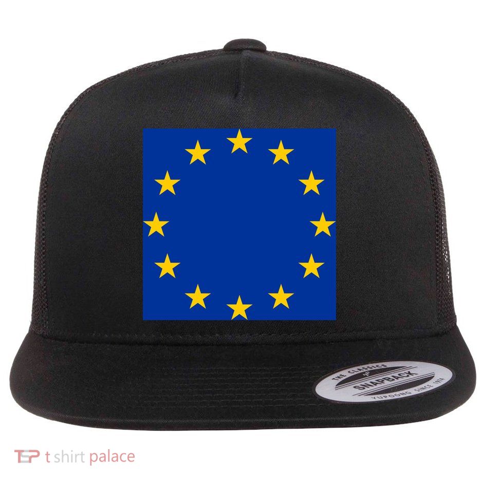 Flag Of Europe Flatbill Hat
