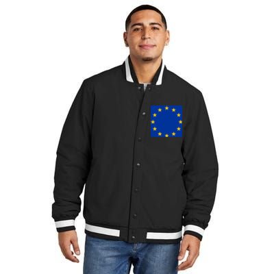 Flag Of Europe Insulated Varsity Jacket