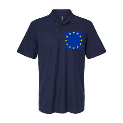 Flag Of Europe Softstyle Adult Sport Polo