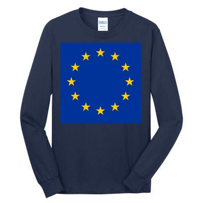 Flag Of Europe Tall Long Sleeve T-Shirt