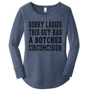 Funny Offensive Embarrassing Inappropriate Meme Adult Humor Women's Perfect Tri Tunic Long Sleeve Shirt