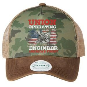 Funny Operating Engineers Gift Legacy Tie Dye Trucker Hat