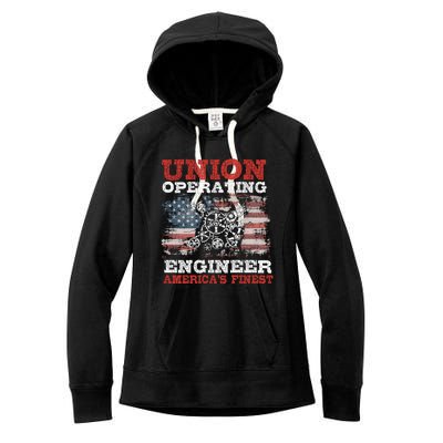 Funny Operating Engineers Gift Women's Fleece Hoodie