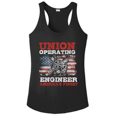 Funny Operating Engineers Gift Ladies PosiCharge Competitor Racerback Tank