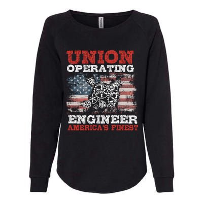 Funny Operating Engineers Gift Womens California Wash Sweatshirt